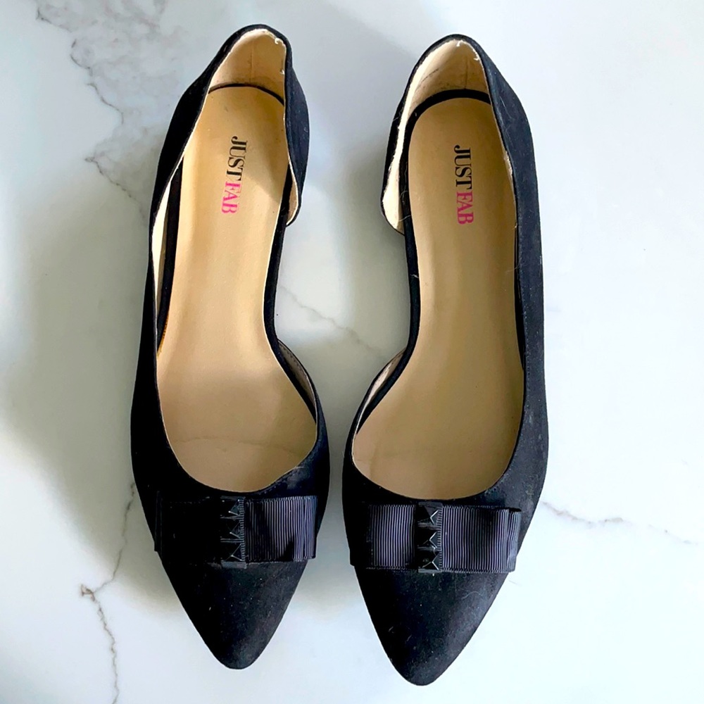 Like New - Adorable JustFab flats!